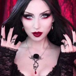 ALCHEMY GOTHIC Bague 'A Night With Goethe' -ALCHEMY GOTHIC shop bague a night with goethe 6