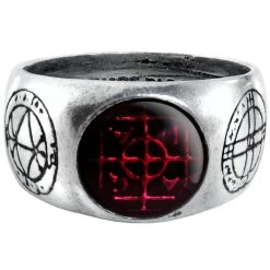 ALCHEMY GOTHIC Bague 'Agla'