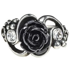 ALCHEMY GOTHIC Bague 'Bacchanal Rose'