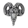 ALCHEMY GOTHIC Bague 'Baphomet' -ALCHEMY GOTHIC shop bague baphomet