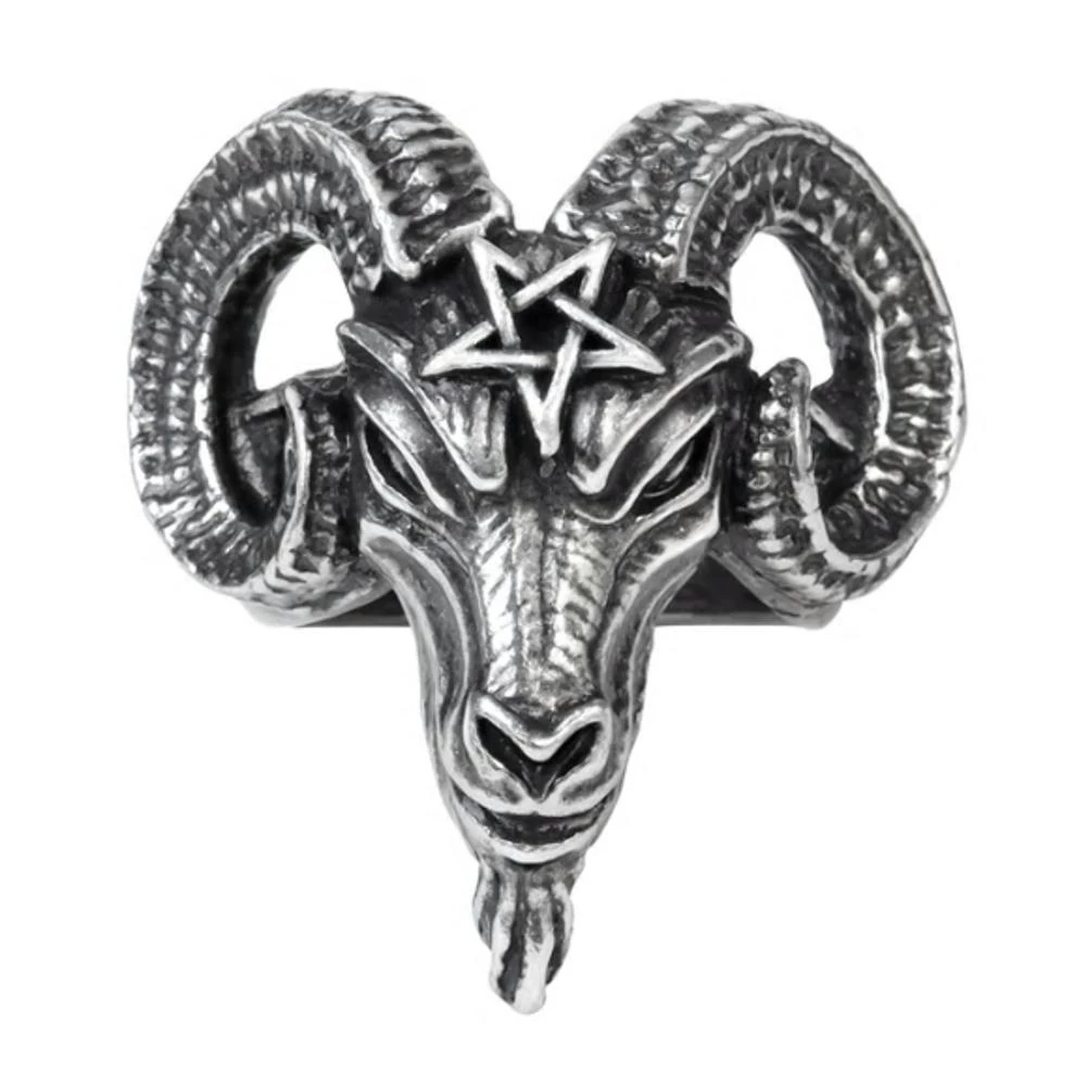 ALCHEMY GOTHIC Bague 'Baphomet' 3 ALCHEMY GOTHIC Bague 'Baphomet'