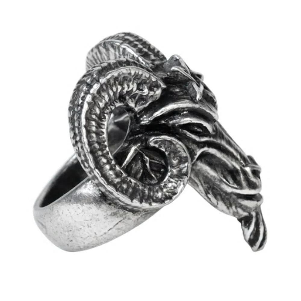 ALCHEMY GOTHIC Bague 'Baphomet' 5 ALCHEMY GOTHIC Bague 'Baphomet' – Image 3
