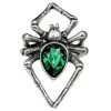 ALCHEMY GOTHIC Bague 'Emerald Venom' 2 ALCHEMY GOTHIC Bague 'Emerald Venom' -ALCHEMY GOTHIC shop bague emerald venom