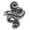 ALCHEMY GOTHIC Bague 'Kraken'