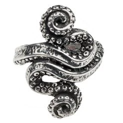 ALCHEMY GOTHIC Bague 'Kraken'