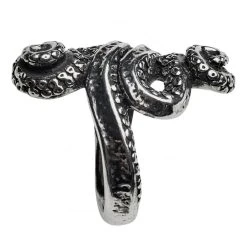 ALCHEMY GOTHIC Bague 'Kraken' -ALCHEMY GOTHIC shop bague kraken 1 2
