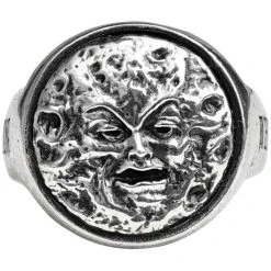ALCHEMY GOTHIC Bague 'M'era Luna - Man On The Moon'