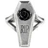 ALCHEMY GOTHIC Bague 'RIP Rose' -ALCHEMY GOTHIC shop bague rip rose