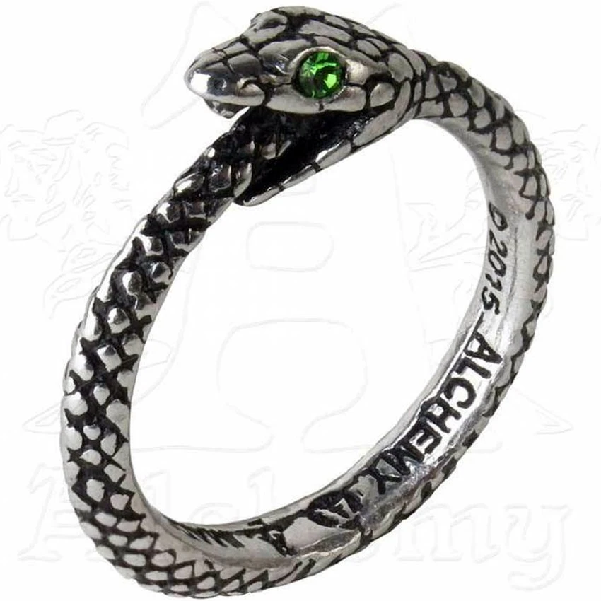ALCHEMY GOTHIC Bague 'The Sophia Serpent' 3 ALCHEMY GOTHIC Bague 'The Sophia Serpent'