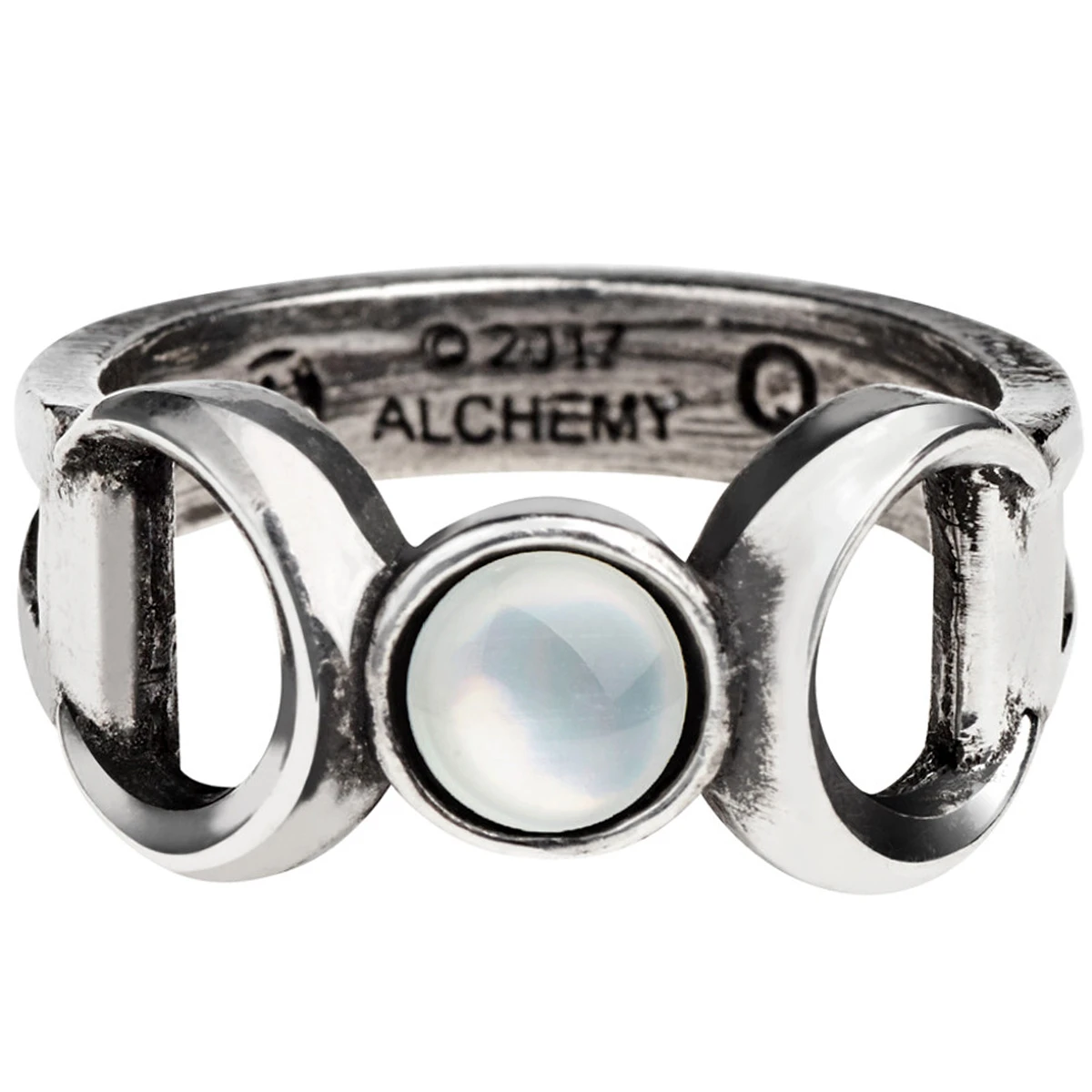 ALCHEMY GOTHIC Bague 'Triple Goddess' 3 ALCHEMY GOTHIC Bague 'Triple Goddess'