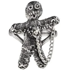 ALCHEMY GOTHIC Bague 'Voodoo Doll'