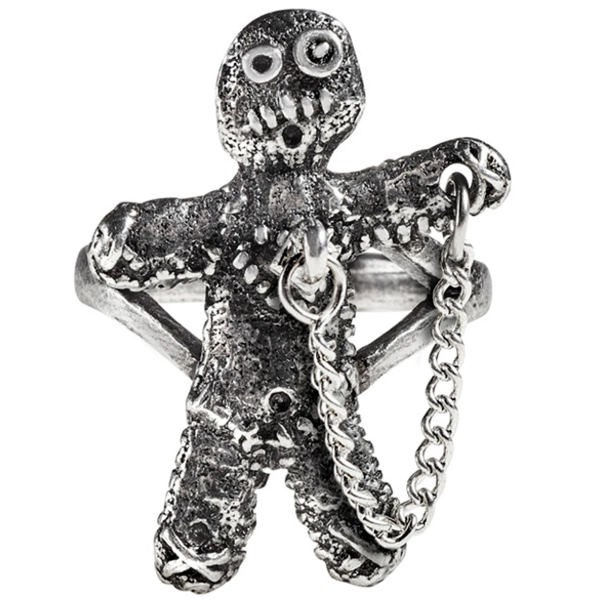 ALCHEMY GOTHIC Bague 'Voodoo Doll' 3 ALCHEMY GOTHIC Bague 'Voodoo Doll'