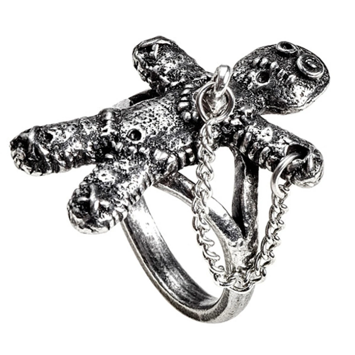 ALCHEMY GOTHIC Bague 'Voodoo Doll' 4 ALCHEMY GOTHIC Bague 'Voodoo Doll' – Image 2