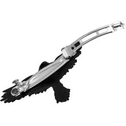 ALCHEMY GOTHIC Barrette à Cheveux 'Black Raven' -ALCHEMY GOTHIC shop barrette a cheveux black raven 1 2