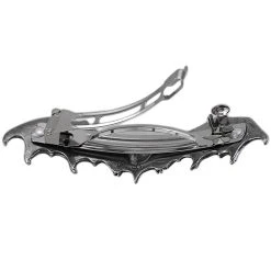 ALCHEMY GOTHIC Barrette à Cheveux 'Darkling Bat' 7 ALCHEMY GOTHIC Barrette à Cheveux 'Darkling Bat' -ALCHEMY GOTHIC shop barrette a cheveux black raven 1 5