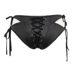 DEVIL FASHION Bas De Bikini 'Nimue' Noir -ALCHEMY GOTHIC shop bas de bikini nimue noir 16