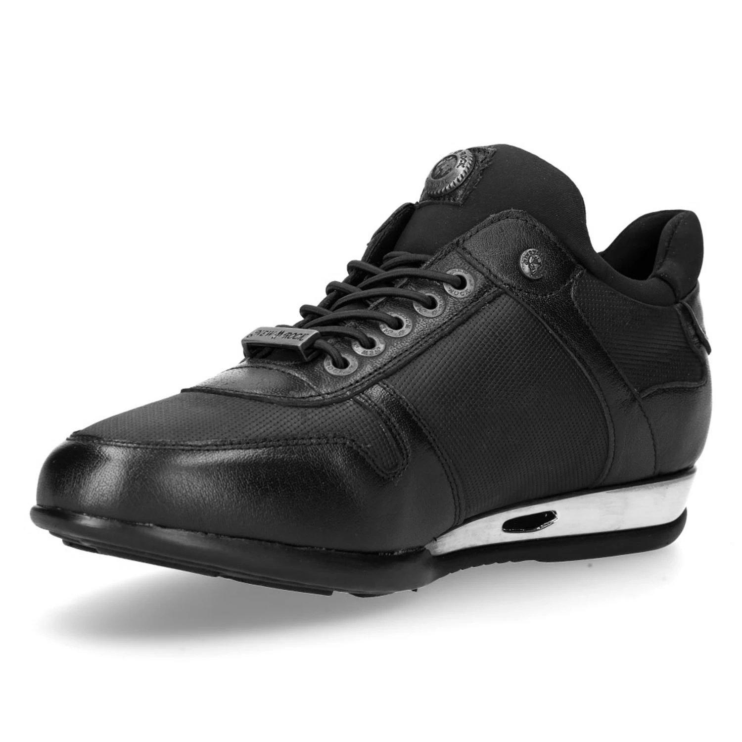 Baskets New Rock Chrono Luxor Noires 6 Baskets New Rock Chrono Luxor Noires – Image 4