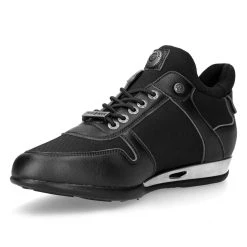 Baskets Vegan New Rock Chrono Noires -ALCHEMY GOTHIC shop baskets vegan new rock chrono noires 3