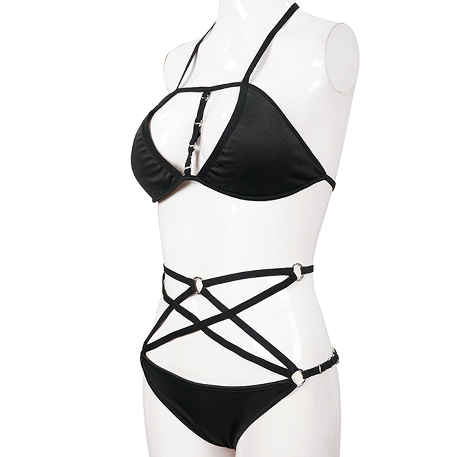 DEVIL FASHION Bikini 'Arachne' Noir 15 DEVIL FASHION Bikini 'Arachne' Noir – Image 13