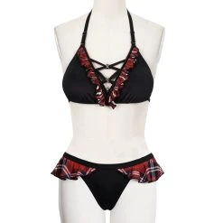 DEVIL FASHION Bikini 'Scotish' Noir