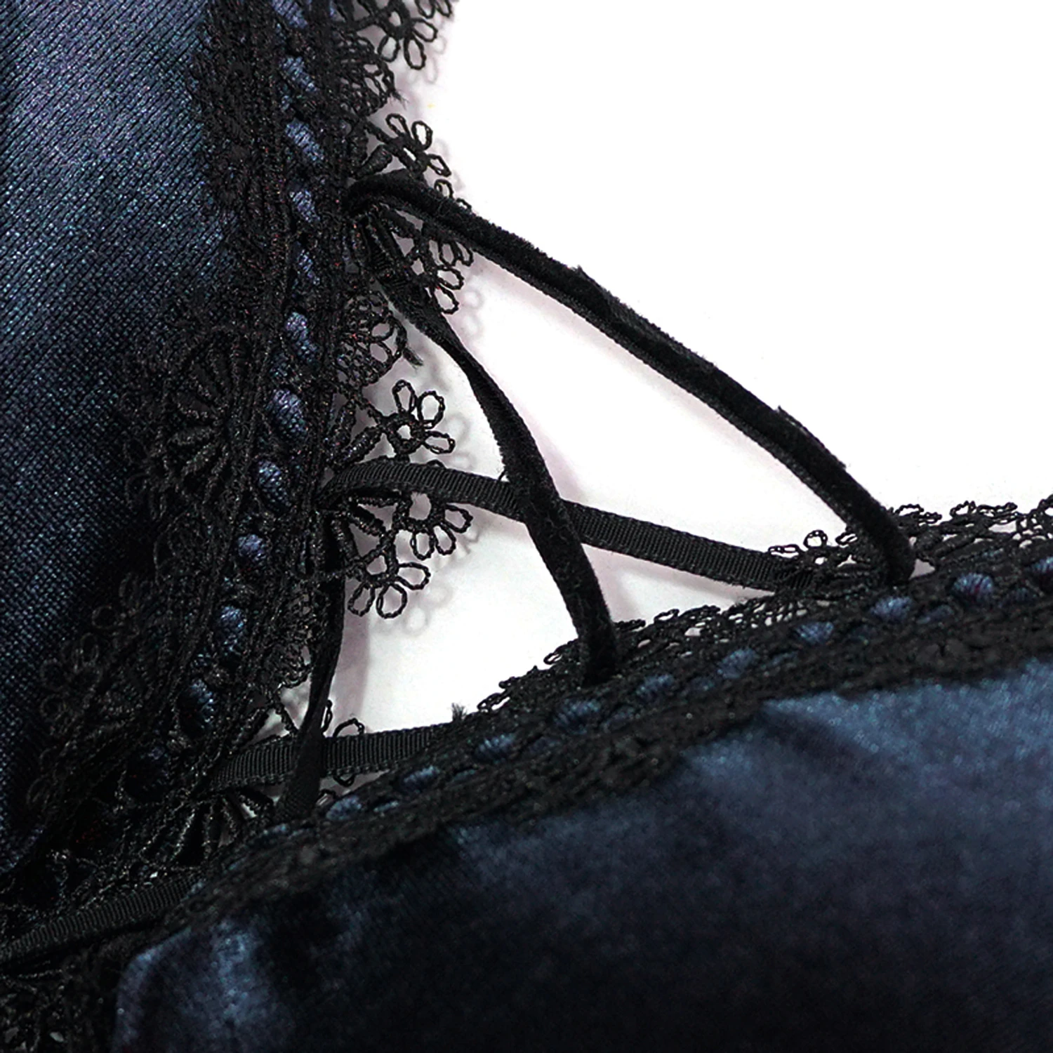 DEVIL FASHION Bikini 'Sexy Velvet' Noir Et Rouge 14 DEVIL FASHION Bikini 'Sexy Velvet' Noir Et Rouge – Image 12