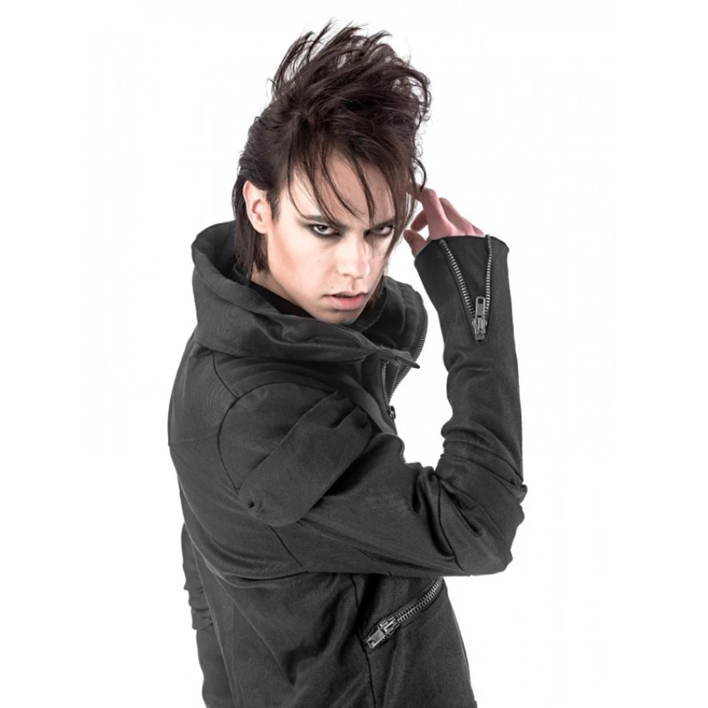 QUEEN OF DARKNESS Blouson 'Cool Biker' Noir 6 QUEEN OF DARKNESS Blouson 'Cool Biker' Noir – Image 4