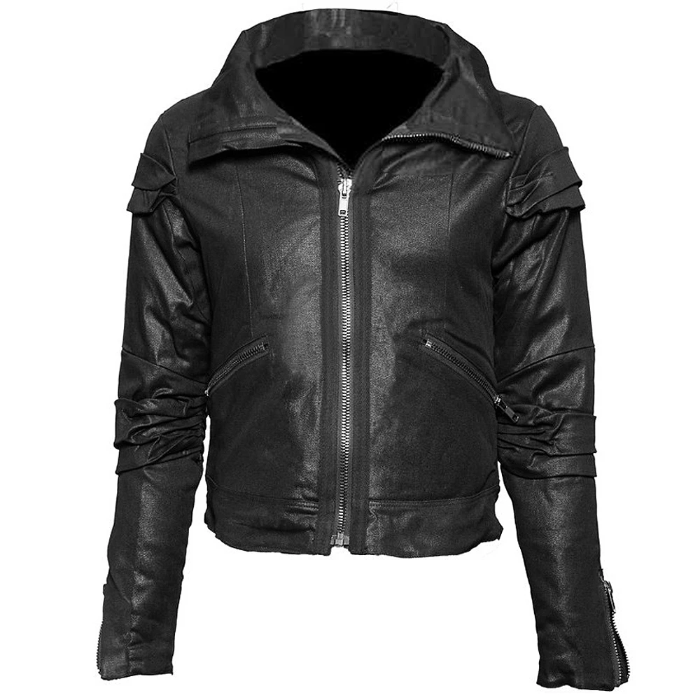 QUEEN OF DARKNESS Blouson 'Cool Biker' Noir 7 QUEEN OF DARKNESS Blouson 'Cool Biker' Noir – Image 5