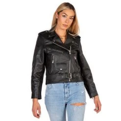 NEW ROCK Blouson En Cuir 'Buffalo Brando' Noir Pour Femmes 15 NEW ROCK Blouson En Cuir 'Buffalo Brando' Noir Pour Femmes -ALCHEMY GOTHIC shop blouson en cuir buffalo brando noir pour femmes 5