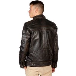 NEW ROCK Blouson En Cuir Vieilli Pour Hommes 13 NEW ROCK Blouson En Cuir Vieilli Pour Hommes -ALCHEMY GOTHIC shop blouson en cuir vieilli pour hommes 2