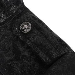 DEVIL FASHION Blouson 'Jarlan' En Simili Cuir Noir 41 DEVIL FASHION Blouson 'Jarlan' En Simili Cuir Noir -ALCHEMY GOTHIC shop blouson jarlan en simili cuir noir 19