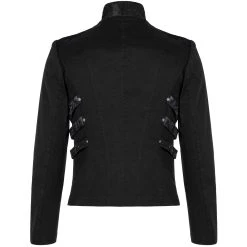 PUNK RAVE Blouson 'Lycidas' Noir Et Gris -ALCHEMY GOTHIC shop blouson lycidas noir et gris 7