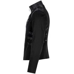 PUNK RAVE Blouson 'Lycidas' Noir Et Gris -ALCHEMY GOTHIC shop blouson lycidas noir et gris 8