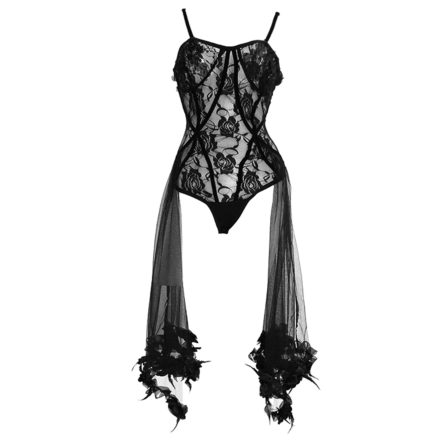 Eva Lady Body Gothique 'Medusa' Noir 11 Eva Lady Body Gothique 'Medusa' Noir – Image 9