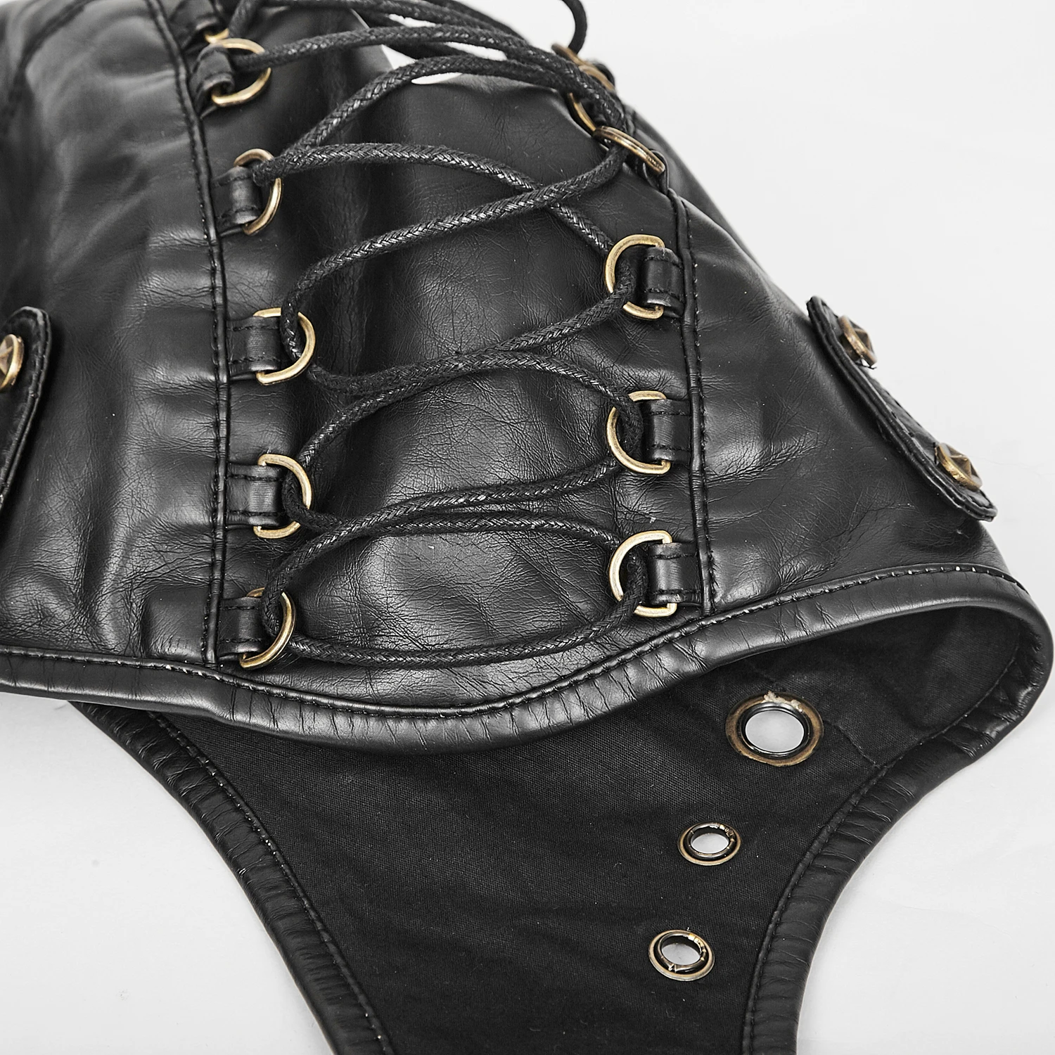 PUNK RAVE Bonnet D'Aviateur 'Bunker Bomber' Noir 13 PUNK RAVE Bonnet D'Aviateur 'Bunker Bomber' Noir – Image 11