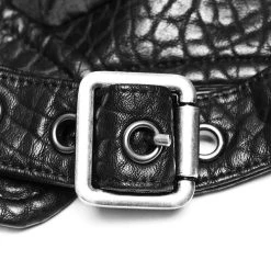 PUNK RAVE Bonnet D'Aviateur 'Cataclysm' Noir -ALCHEMY GOTHIC shop bonnet d aviateur cataclysm noir 11