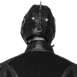 PUNK RAVE Bonnet D'Aviateur 'Cataclysm' Noir -ALCHEMY GOTHIC shop bonnet d aviateur cataclysm noir 3