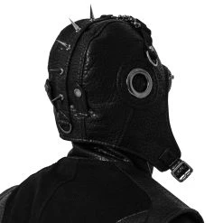 PUNK RAVE Bonnet D'Aviateur 'Cataclysm' Noir -ALCHEMY GOTHIC shop bonnet d aviateur cataclysm noir 4