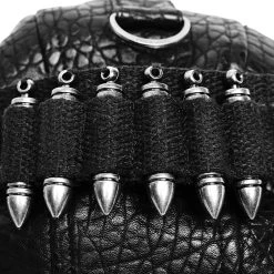 PUNK RAVE Bonnet D'Aviateur 'Cataclysm' Noir -ALCHEMY GOTHIC shop bonnet d aviateur cataclysm noir 9