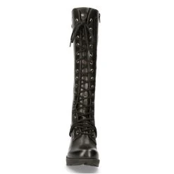 Bottes Hautes New Rock Trail En Cuir Itali Noir -ALCHEMY GOTHIC shop bottes hautes new rock trail en cuir itali noir 2