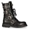 Bottes New Rock Comfort Light En Cuir Itali Et...