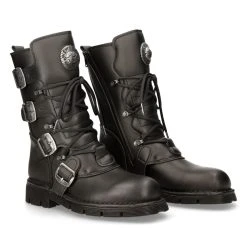 Bottes New Rock Comfort Light Vegan Noires -ALCHEMY GOTHIC shop bottes new rock comfort light vegan noires 7