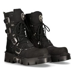 Bottes New Rock Eco Noires -ALCHEMY GOTHIC shop bottes new rock eco noires 7