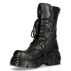 Bottes New Rock Metallic Oxido En Cuir Noir 13 Bottes New Rock Metallic Oxido En Cuir Noir -ALCHEMY GOTHIC shop bottes new rock metallic oxido en cuir noir 3