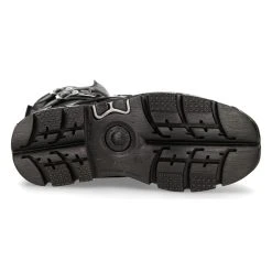 Bottes New Rock Metallic Reactor En Cuir Noir -ALCHEMY GOTHIC shop bottes new rock metallic reactor en cuir noir 5