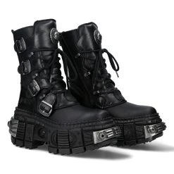Bottes New Rock Wall En Cuir Itali Et Nomada Noirs 17 Bottes New Rock Wall En Cuir Itali Et Nomada Noirs -ALCHEMY GOTHIC shop bottes new rock wall en cuir itali et nomada noirs 7