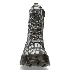 Bottes New Rock Wall Vegan Imprimées -ALCHEMY GOTHIC shop bottes new rock wall vegan imprimees 2