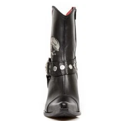 Bottines New Rock Bull En Cuir Itali Noir Avec... -ALCHEMY GOTHIC shop bottines new rock bull en cuir itali noir avec broderies 2