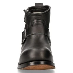 Bottines New Rock En Cuir Itali Noir -ALCHEMY GOTHIC shop bottines new rock en cuir itali noir 2