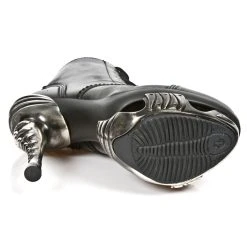 Bottines New Rock Magneto En Cuir Itali Et Nomada Noirs -ALCHEMY GOTHIC shop bottines new rock magneto en cuir itali et nomada noirs 6