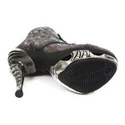 Bottines New Rock Magneto En Cuir Vintage Flower -ALCHEMY GOTHIC shop bottines new rock magneto en cuir vintage flower 5